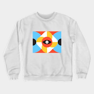 groovy abstract Crewneck Sweatshirt